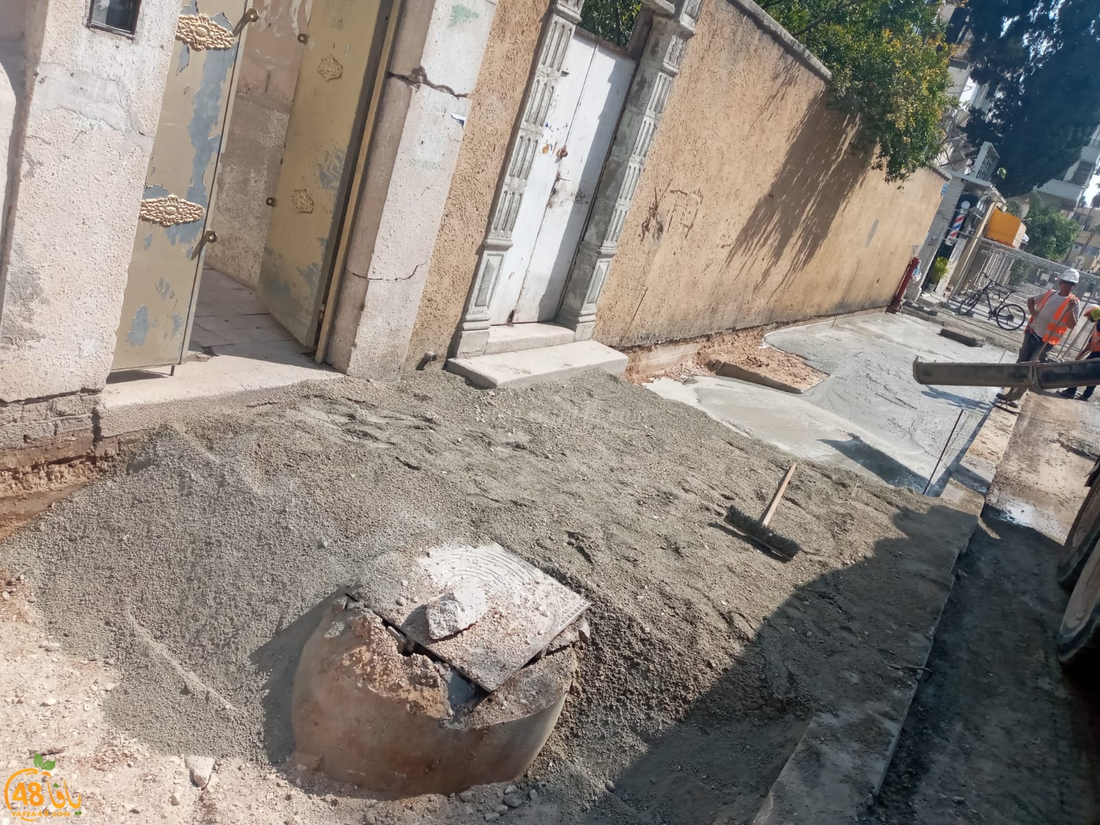 فيديو: تذّمر كبير للعائلات اليافاوية في شارع شديروت بسبب أعمال الحفريات
